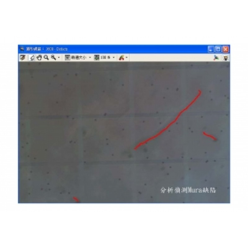 手機面板劃痕缺陷檢測(mura detection)