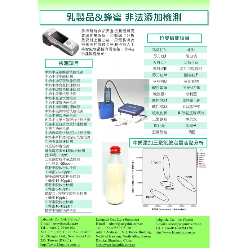 牛奶添加三聚氰胺