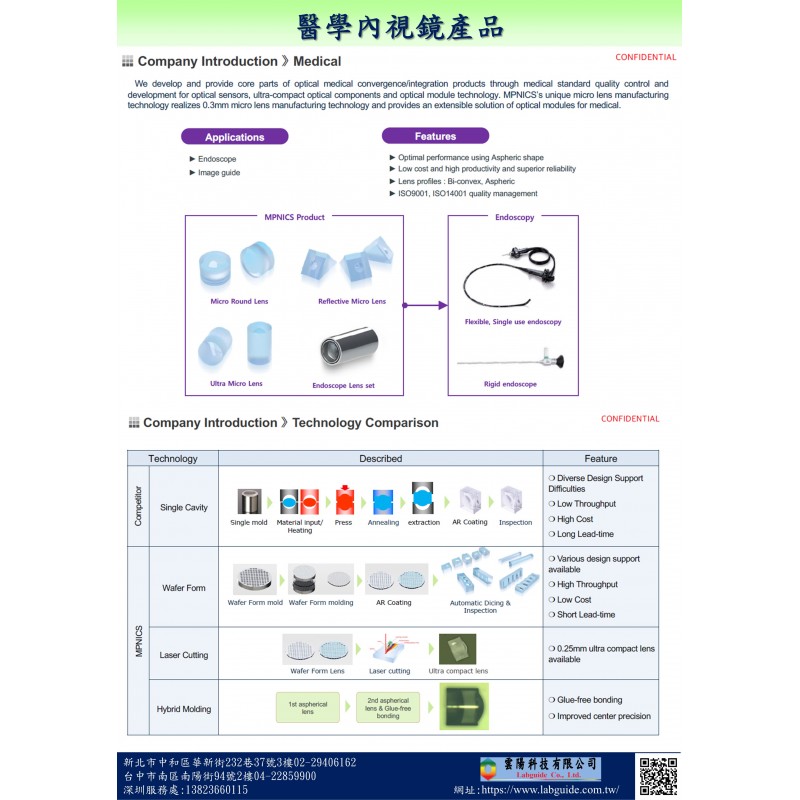 醫學內視鏡產品